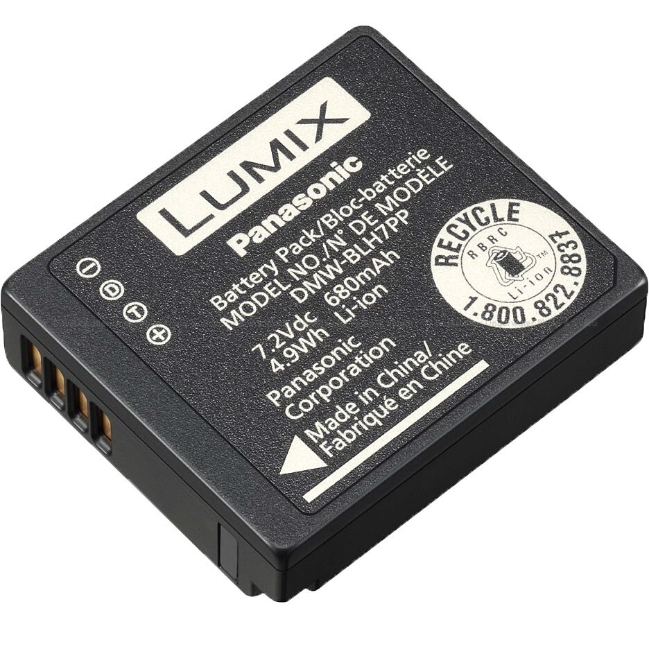thumbnail image 2 of Kastar 2-Pack Battery For Panasonic Lumix DMW-BLH7 – 1050mAh Li-Ion – Fits DMC-LX10 2 of 2