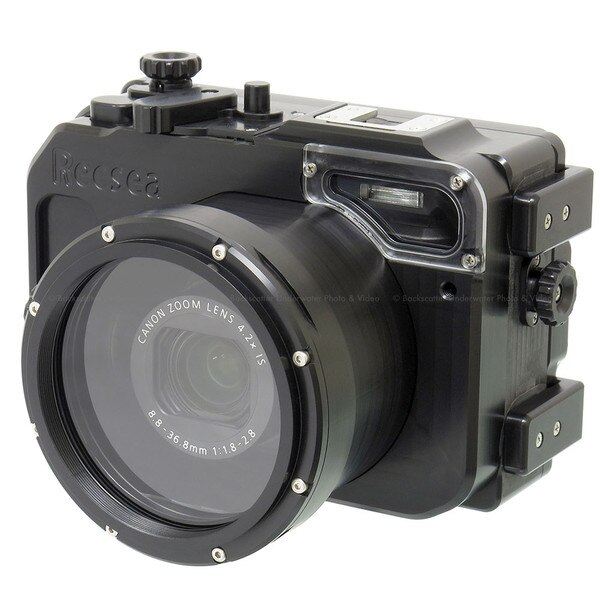 Recsea CWC-G7XII Underwater Housing for Canon G7 X MkII Compact Camera