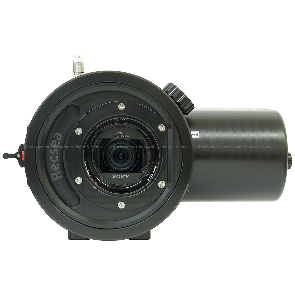 Recsea RVH-AX55-LCD Underwater Housing for Sony FDR-AX40, FDR-AX53 &  FDR-AX55 4K Camcorder