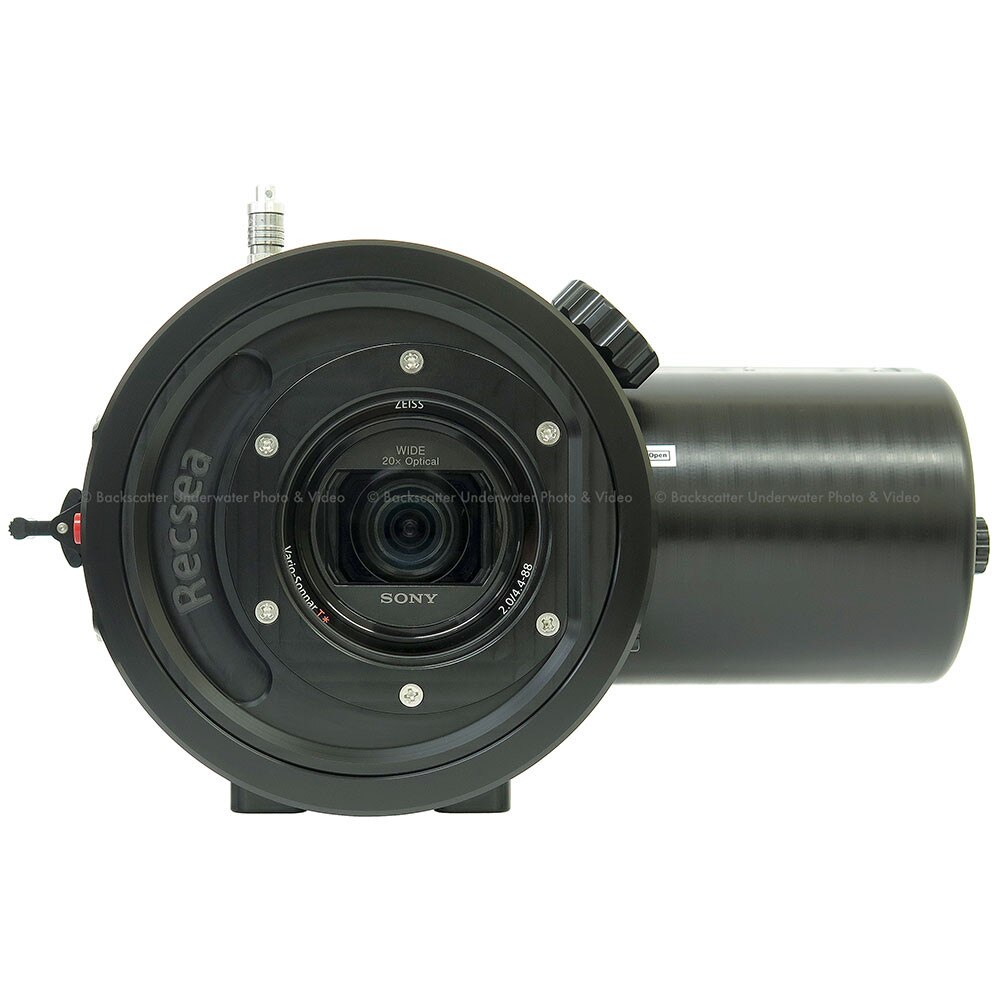 Recsea RVH-AX55-LCD Underwater Housing for Sony FDR-AX40, FDR-AX53 & FDR-AX55 4K Camcorder