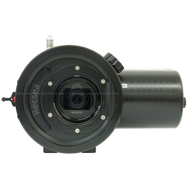 Recsea RVH-AX55-LCD Underwater Housing for Sony FDR-AX40, FDR-AX53 & FDR-AX55 4K Camcorder