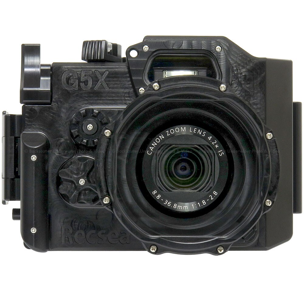 Recsea WHC-G5X Underwater Housing for Canon Powershot G5 X Compact Camera