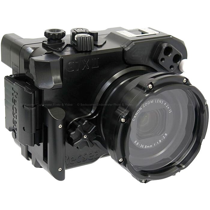 Recsea WHC-G7XMKII Underwater Housing for Canon G7X II Camera
