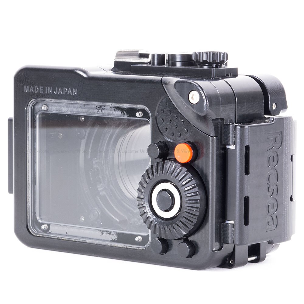 Canon PowerShot S120 と専用Recsea水中 ハウジング Recsea WHC-S120 Underwater Housing for Canon Powershot S120 Camera