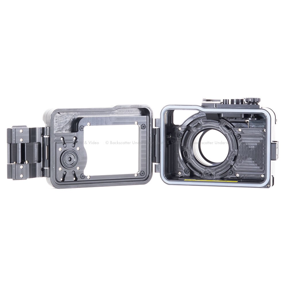 Canon PowerShot S120 と専用Recsea水中 ハウジング Recsea WHC-S120 Underwater Housing for Canon Powershot S120 Camera