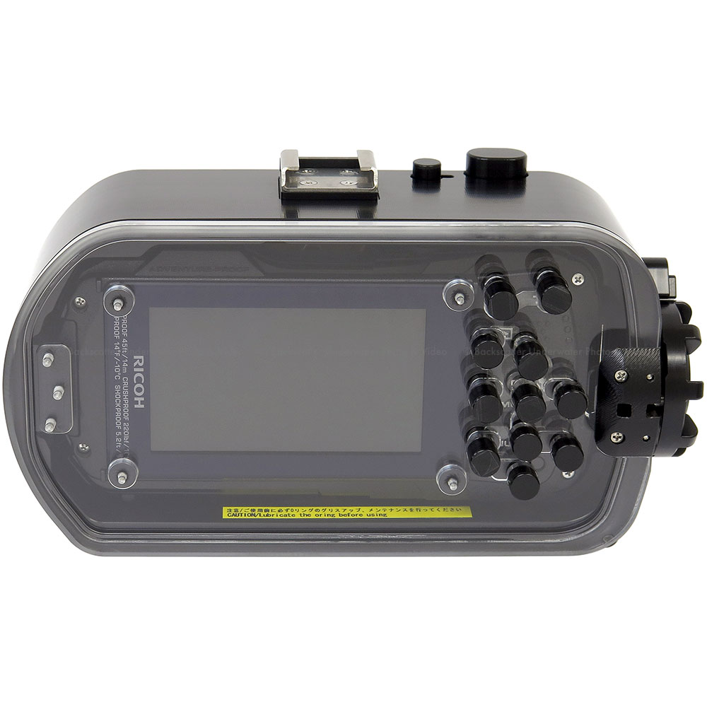 Recsea WHR-WG50/P Underwater Housing with 67mm adaptor for RICOH WG-50, WG- 40, WG-30 and PENTAX Optio WG-2 Cameras