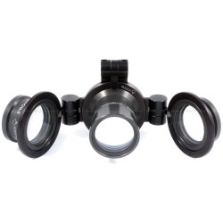 SAGA M67 Triple Flip Lens Holder for 52mm threaded Ports