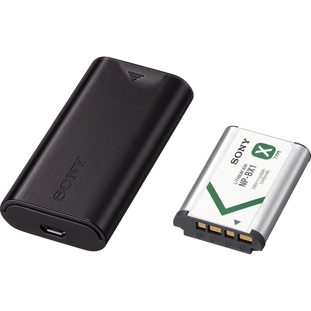 sony usb travel charger and np bx1 battery kit