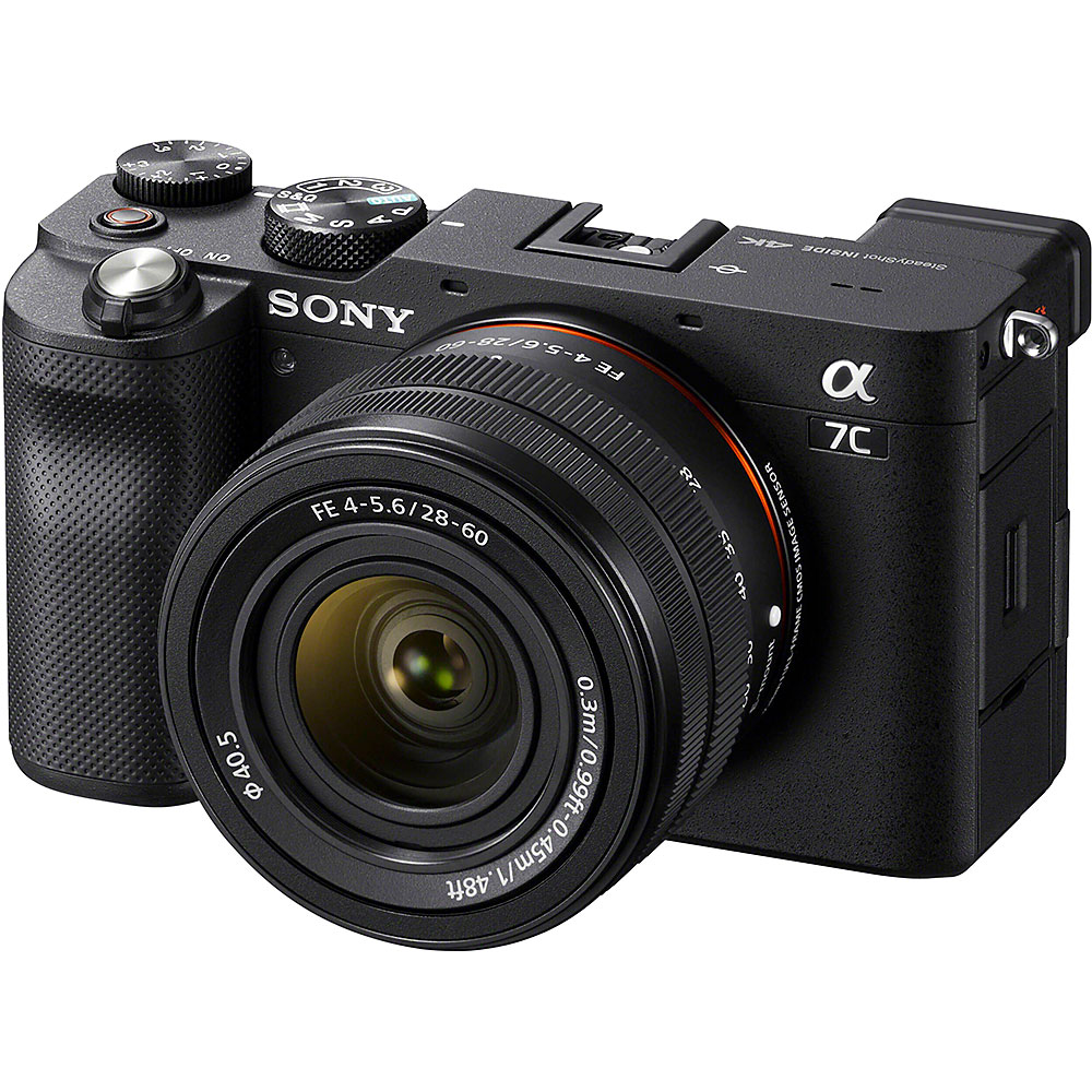 Sony a7C Full-Frame Mirrorless Camera with 28-60mm Lens