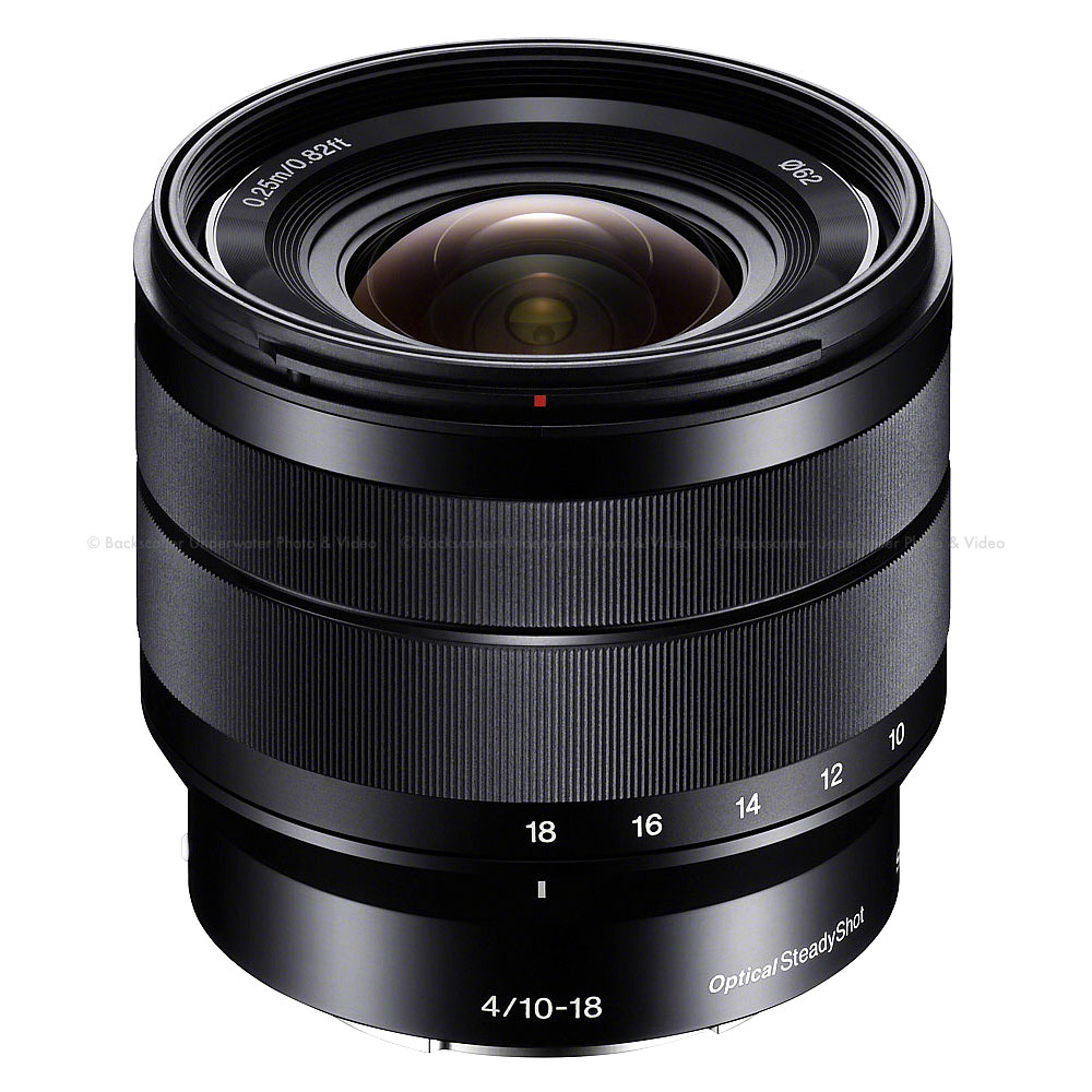 Sony E 10-18mm f/4 OSS E-mount Wide Zoom Lens