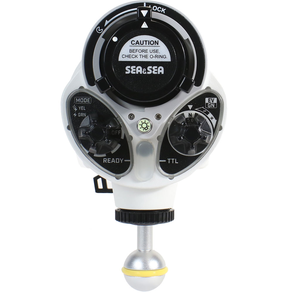 Sea & Sea YS-D3 DUO DS-TTL RC Underwater Strobe - White