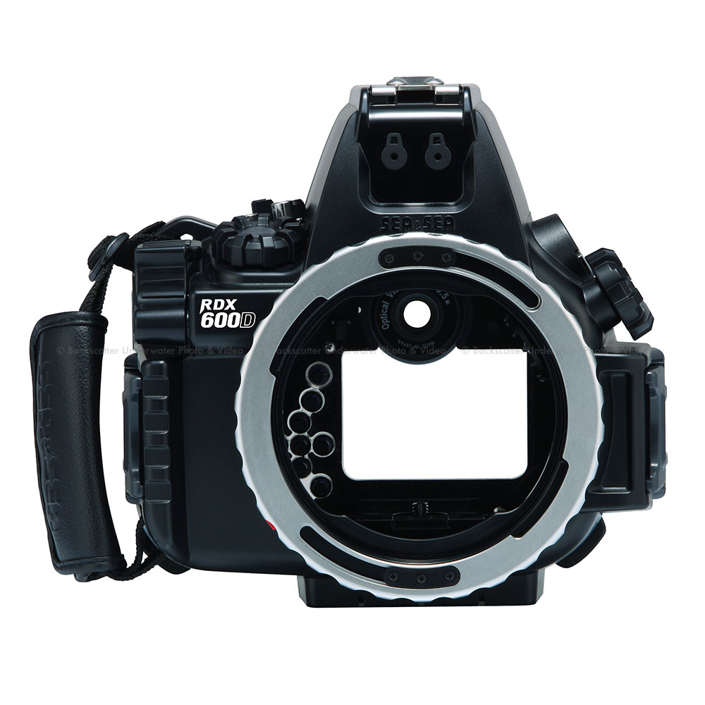 Sea  Sea RDX-600D Underwater Camera Housing for Canon EOS Rebel t3i(600D)  with YS-01 and Flat Po カメラアクセサリー