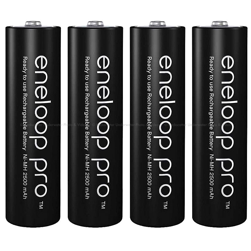 Panasonic Eneloop Pro AA 4 Pack Batteries & Charger