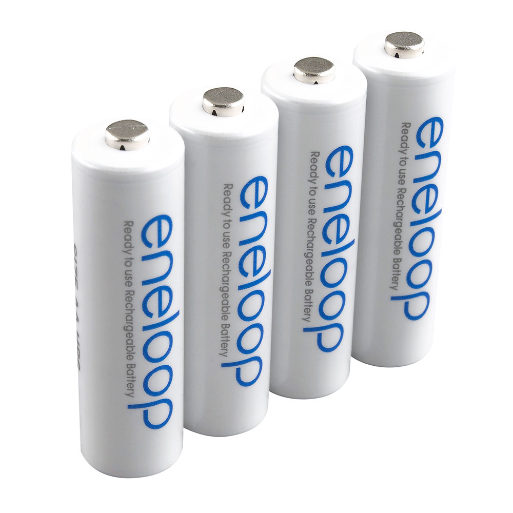 Panasonic eneloop AAA Rechargeable Ni-MH Batteries (800mAh, 4-Pack)