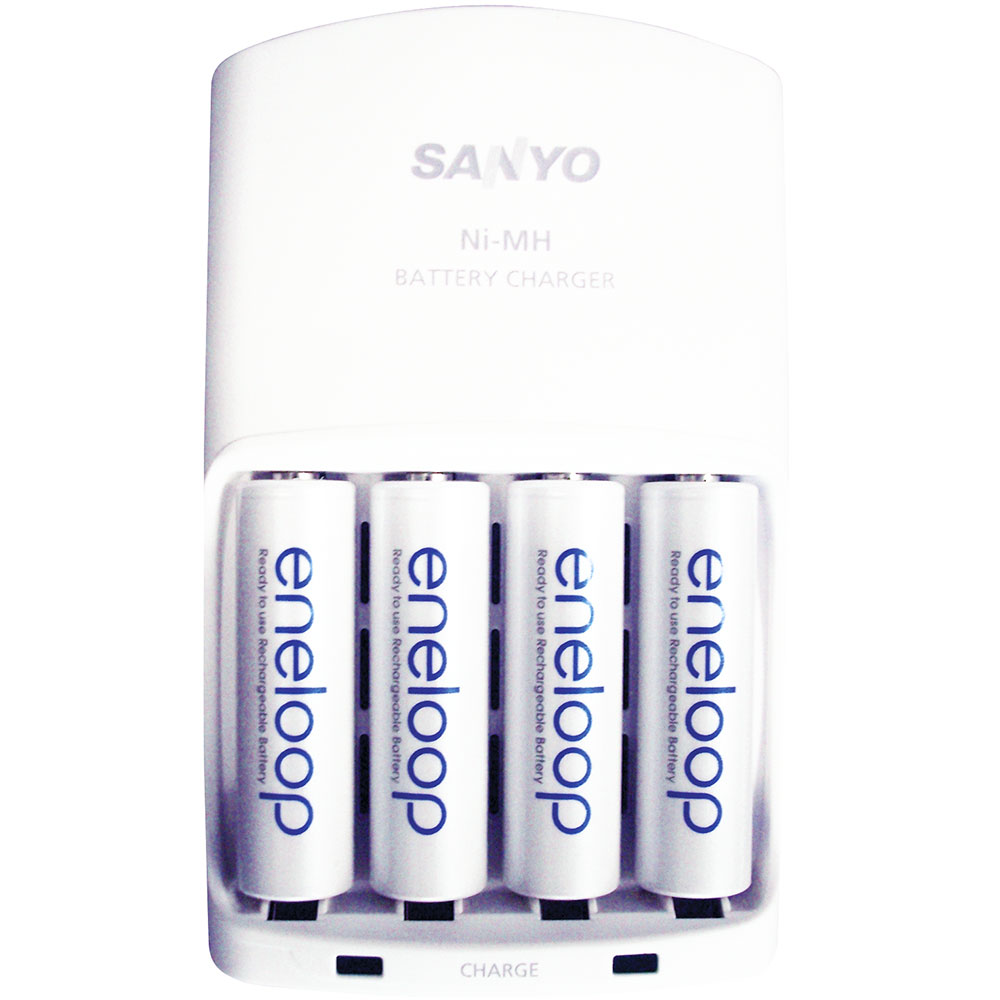 Sanyo Eneloop AA 4-Pack New-In-Box at Roberts Camera