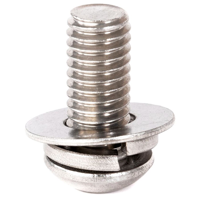 Ultralight 3 8 16 X 7 8 Inch Button Head Bolt With Flat Lock Washer Ultralight 3 8 16 X 7 8 Inch Button Head Bolt With Flat Lock Washer
