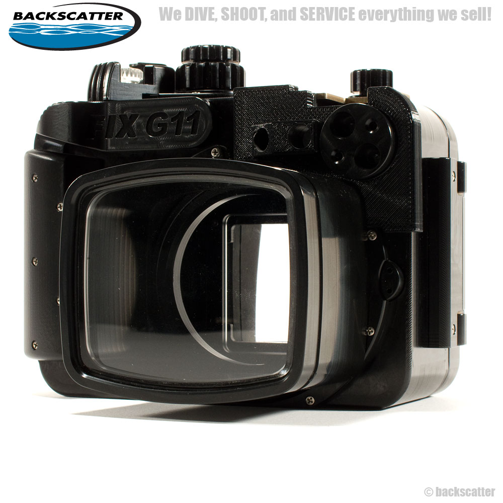Xit 404 Fisheye FIX G10 & G11 Strobe Mask with Sea & Sea