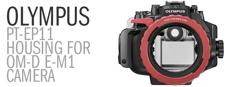 Olympus PT-EP11 Underwater Housing for the Olympus OM-D E-M1 Micro 4:3 Mirrorless Camera