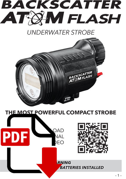Backscatter Atom Flash Strobe Manual PDF