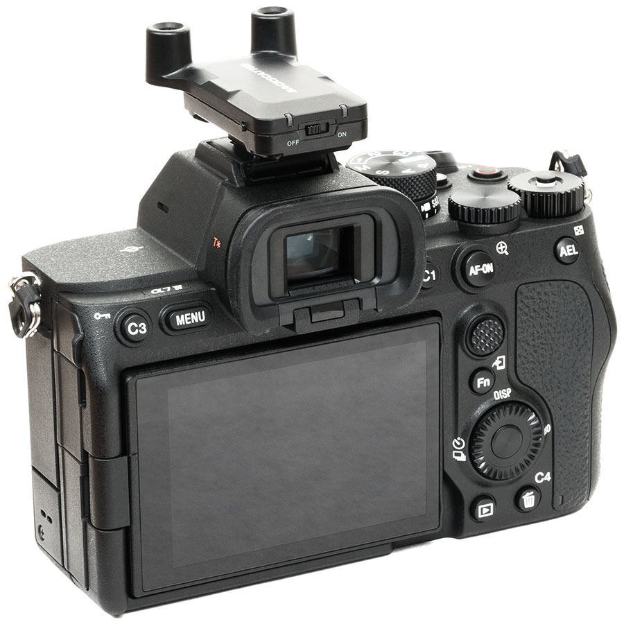Backscatter TTL Smart Control Flash Trigger - Trigger installed in Sony Camera