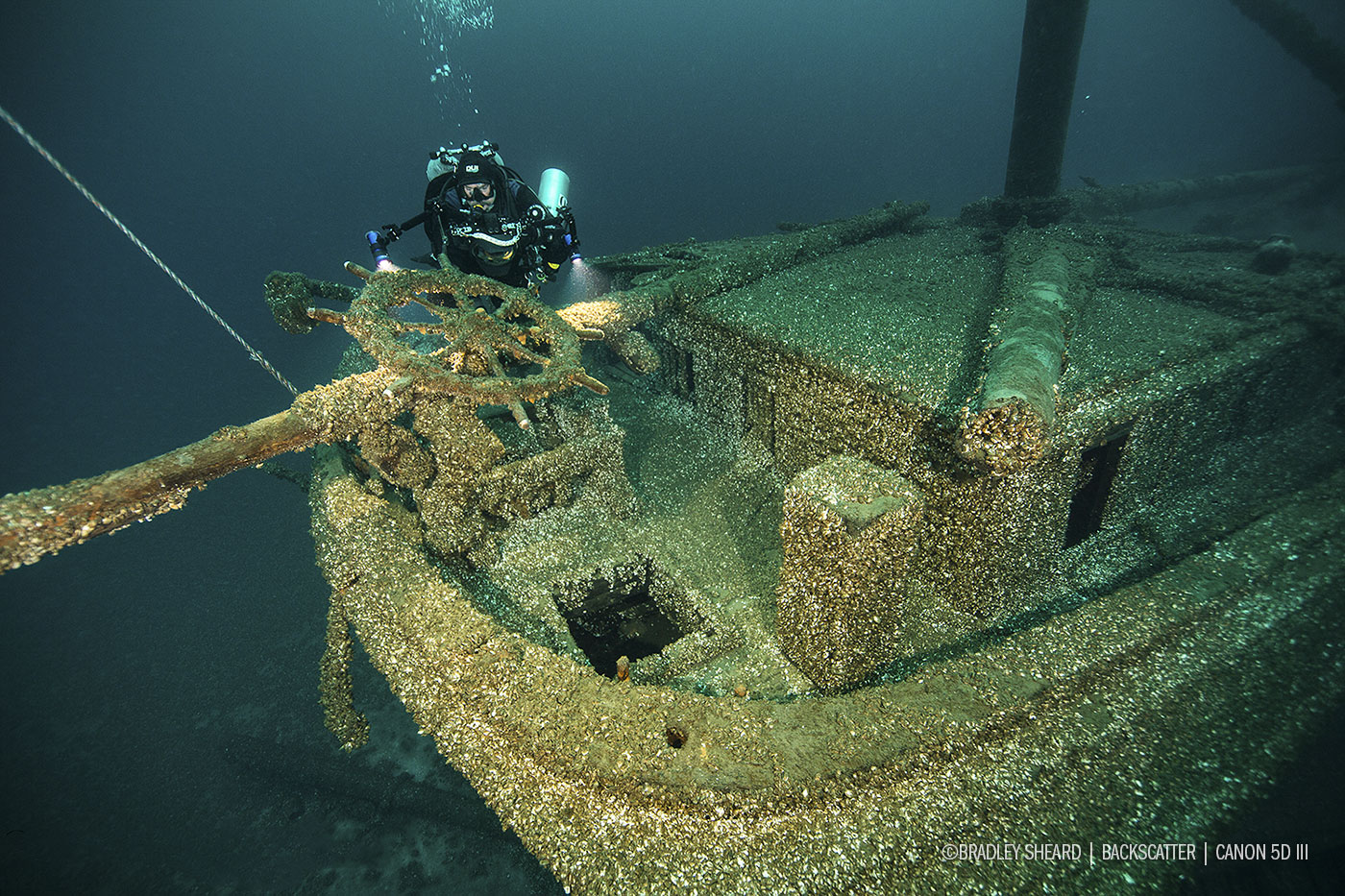 Shooting The Deep Wrecks Of Presque Isle With Bradley Sheard Underwater Photography Backscatter Shooting The Deep Wrecks Of Presque Isle With Bradley Sheard Underwater Photography Backscatter