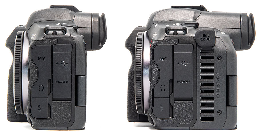 Canon R5C VS R5 Fan Image Canon R5C VS R5 Fan Image