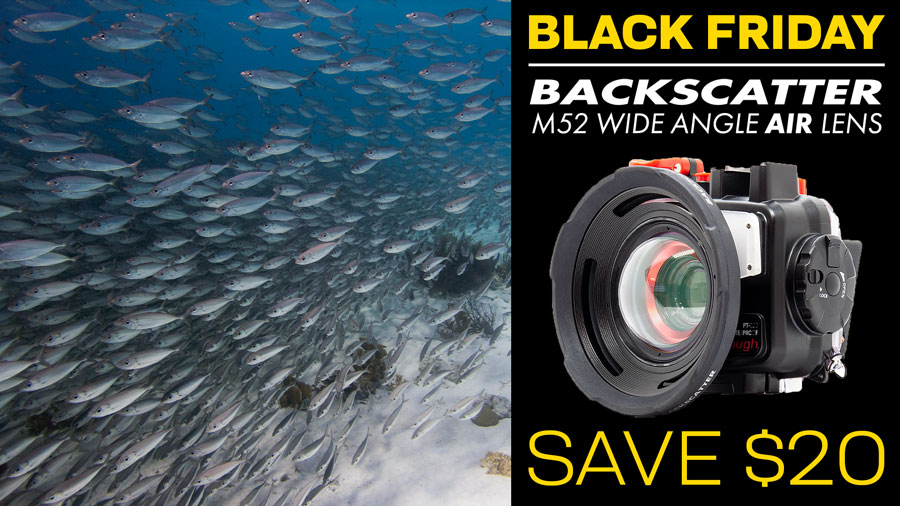 Backscatter M52 Underwater Air Wet Lens