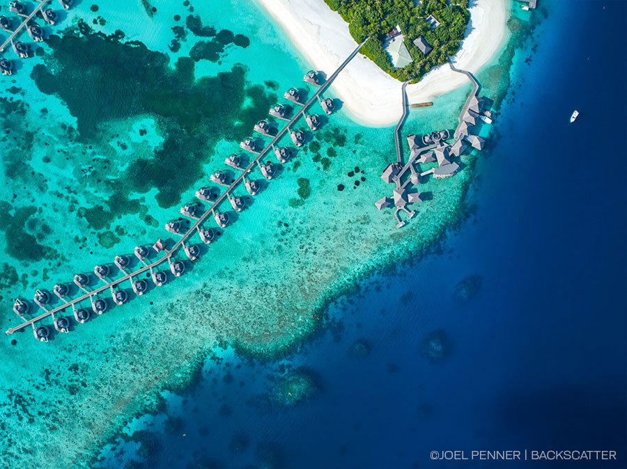 Six Senses Laamu Maldives 2022 island overhead