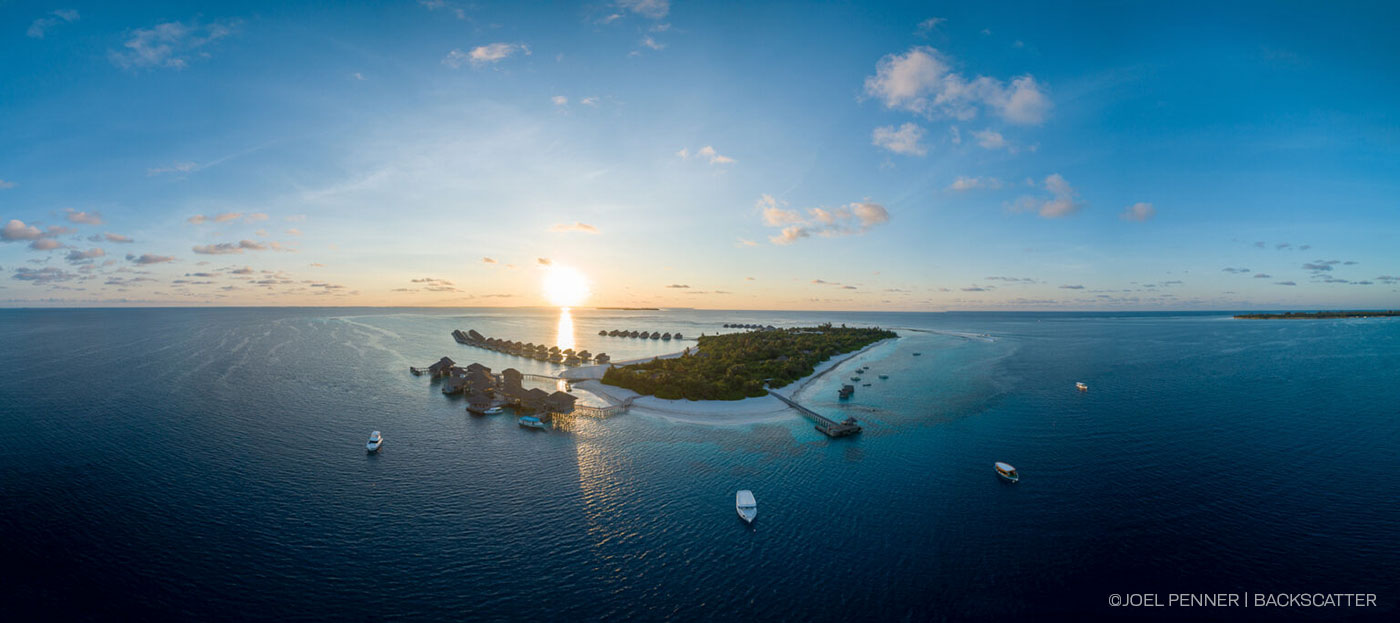 ©Joel Penner - Six Senses Laamu Beach Resort - Drone Shot