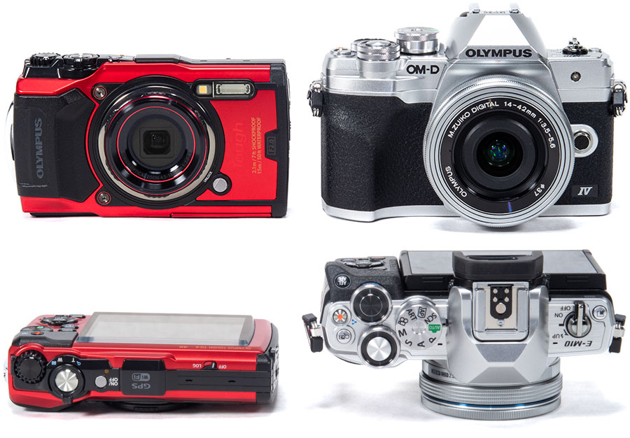 Olympus OM-D E-M10 IV Underwater Camera & Housing Review - [embed photo: TG-6 vs E-M10 IV]