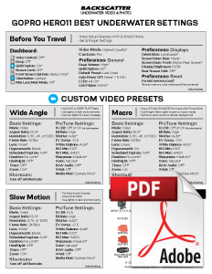 Download a copy of these settings to save and share.