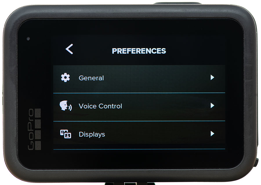 gopro hero 8 snorkeling settings