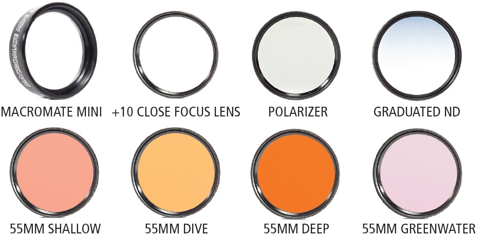 Lens Filter Chart