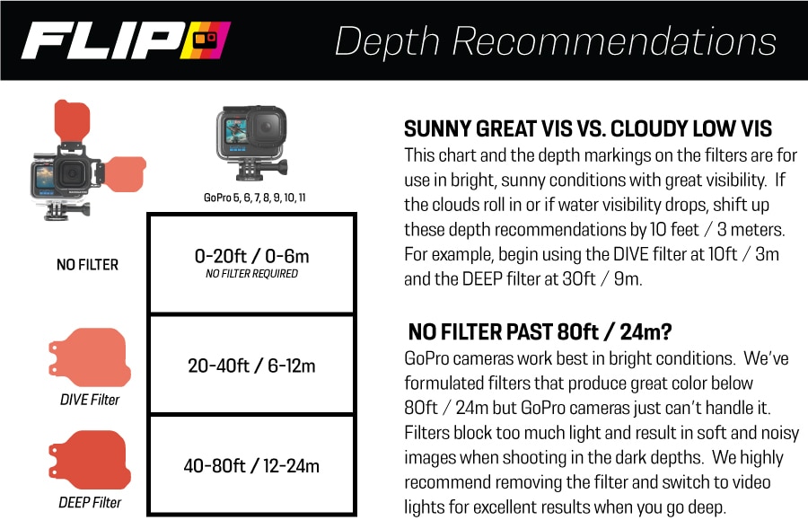 FLIP Filter Depth Chart