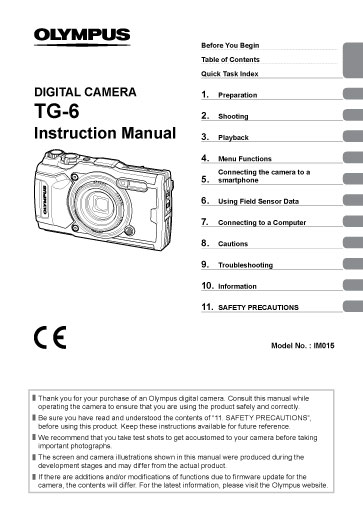 Olympus Tough TG-6 Waterproof Camera