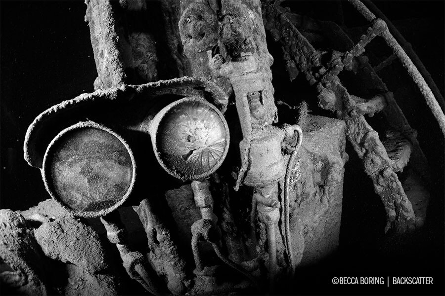 ©Mike Boring - Truk Lagoon - Broken Gauges