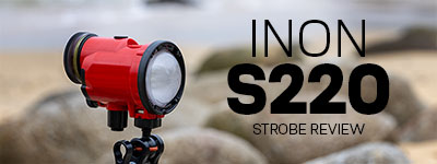 COMPACT YET POWERFUL: Inon S220 Strobe