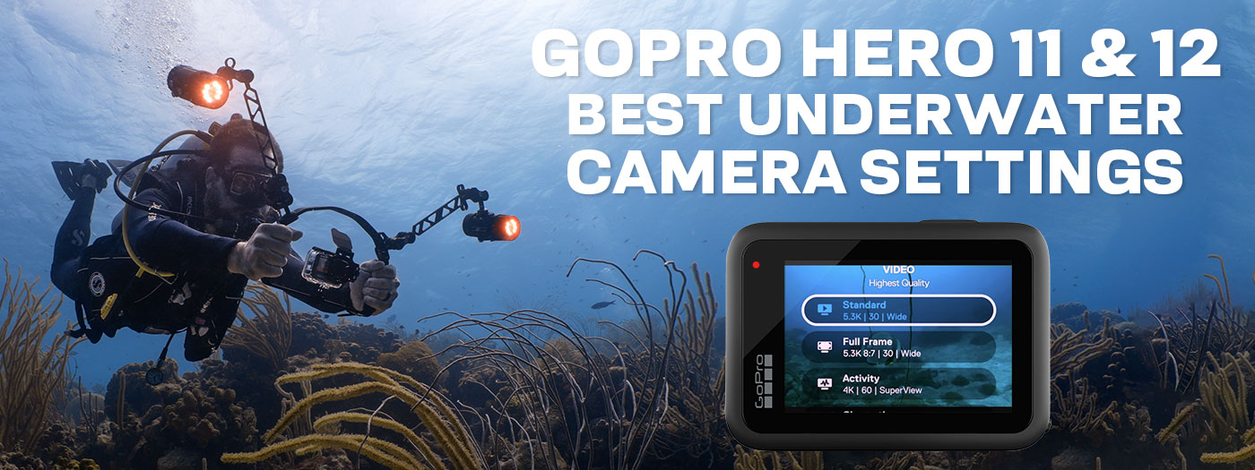 Complete Guide for GoPro HERO 11 & 12 Best Underwater Video & Photo Settings