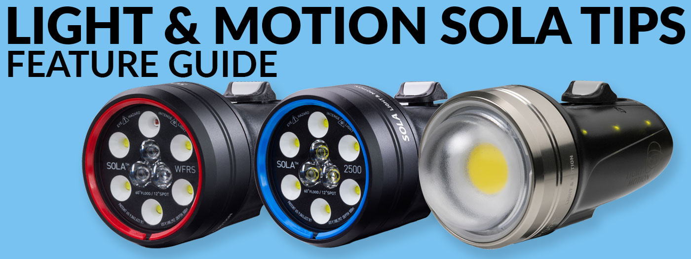 Sola Lights - Tips and Troubleshooting