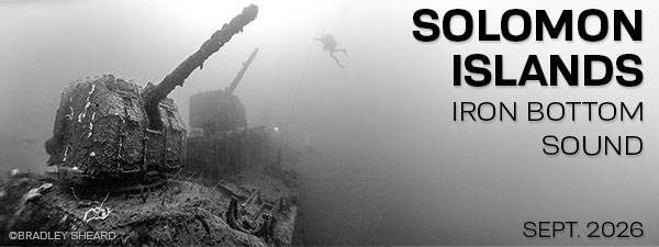 Iron Bottom Sound - Solomon Islands - September 15-25, 2026