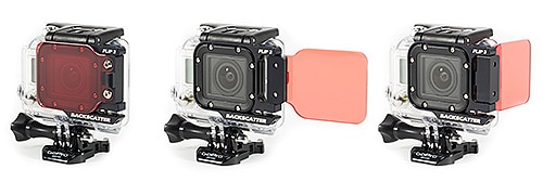 GoPro3 Backscatter underwater filter set